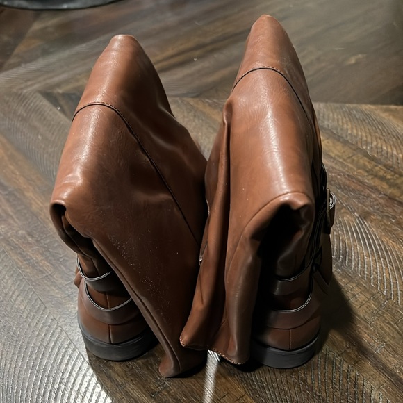 Style & Co Brown Wide calf Boots - Picture 4 of 7